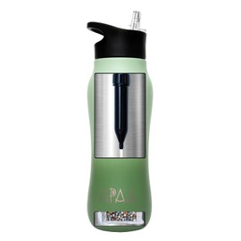 APAA Purify Ergonómica - La Única Botella que Purifica, Filtra y Alcaliniza el Agua. 710ml. Mantiene temperatura por 24 horas