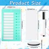 4 Pcs Blank Chore Chart Memo Checklist Boards Kids Chore