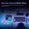 MAONO MAONO Gaming Audio Mixer, Audio Interface with Pro-preamp, RGB,