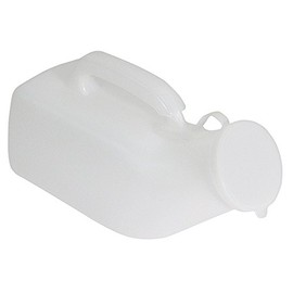 Aidapt Male Portable Urinal 1L Capacity Spill Resistant