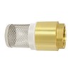 VARIOSAN Foot Valve 14146, 3/4 Inch Check Valve, Brass, Stainless