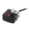 Dual Action Airbrush Kit Black Pump Spray Air Brush Gun