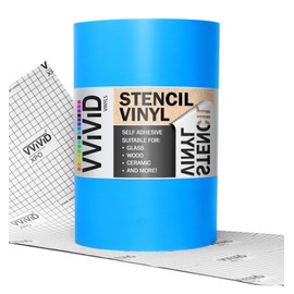 VViViD Blue Stencil Vinyl Masking Film with Anti-Bleed Technology (24in x 30ft)