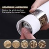 ONEIN Electric Salt and Pepper Grinder Set, ABS Pepper Mill