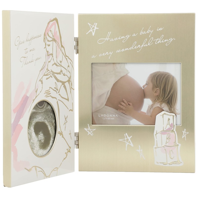 Radonna Photo Frame Baby Gold Maternity Frame MB91-20-GD