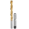 uxcell Tap and Drill Bit Set, 1pcs 1/8-27 NPT Straight
