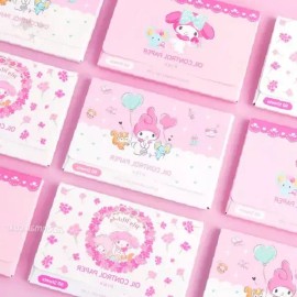 얼굴 유분 제거 기름종이 휴대용 화장 보정 피지 흡수 페이퍼 여성 남성 학생 Oil Absorbing Sheets for Face, Portable Blotting Paper for Makeup Touch-up, Men and Women, Students