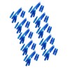 100pcs Archery Arrow Nock Durable Plastic Insert Arrow Nocks Light