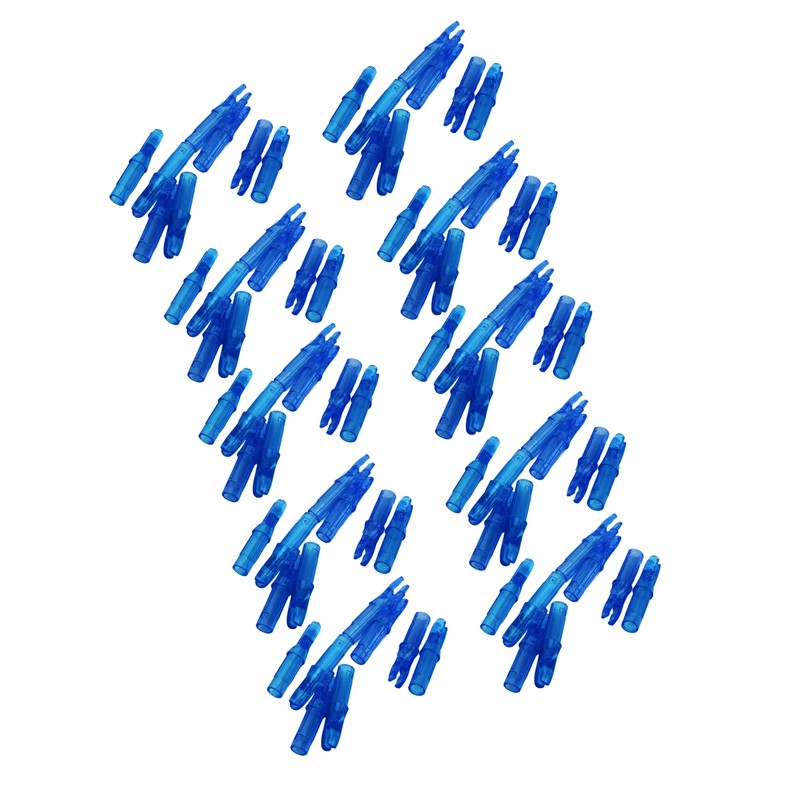 100pcs Archery Arrow Nock Durable Plastic Insert Arrow Nocks Light