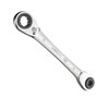 WIESEMANN 1893 Reversible 4-in-1 Double Ring Ratchet Spanner with 10,