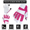 Escort Tools® Heavy Duty Leather Gardening Work Gloves, Thorn Proof,