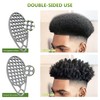 KOUPA Magic Silicone Curly Hair Brush, One Piece Twist Curl