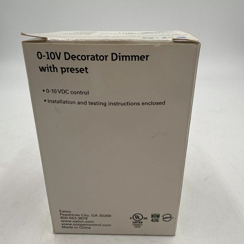 Eaton, WBSD-010DEC-C1 0-10v, Decorative Dimmer