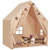 MORITECK Kids Play Tent with Padded Mat & Star LED