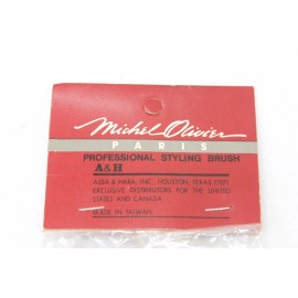 Michael Oliver Vintage Michel Olivier No.4235 Wooden Hairbrush – Boar Bristle – NOS Taiwan