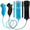 Wii Nunchuck Remote Controller 2 Pack with Motion Plus Compatible