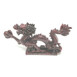 Fortune Ball Red Money Dragon Feng Shui Chinese Lucky Charm of Prosperity by Sterling Effectz