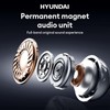 HYUNDAI C03 Clip-On Wireless Headphones with 2025 Bluetooth 6.0, DT6.0