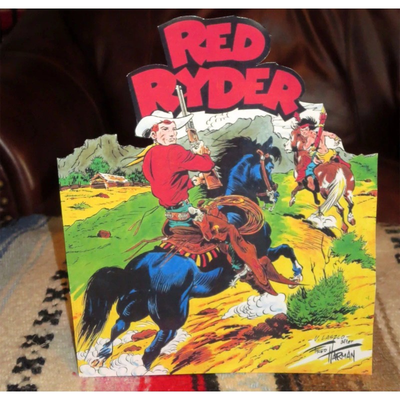 Red Ryder W-Little Beaver Western Cowboy Color Comic Tabletop Display