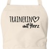 Huuraa Apron Trainer with Heart Gift Cotton Trainer Gift Idea,