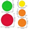 Puideon 7 Pack Silicone Lids,Silicone Pot Lids,Silicone Lids for Pans,5