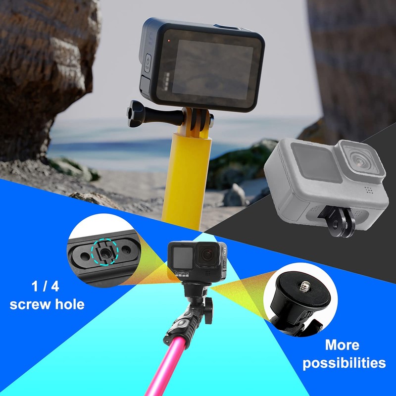 Sruim Replacement Folding Fingers for Gopro Hero 13/12/11/10/9/8 Black/MAX Magnet