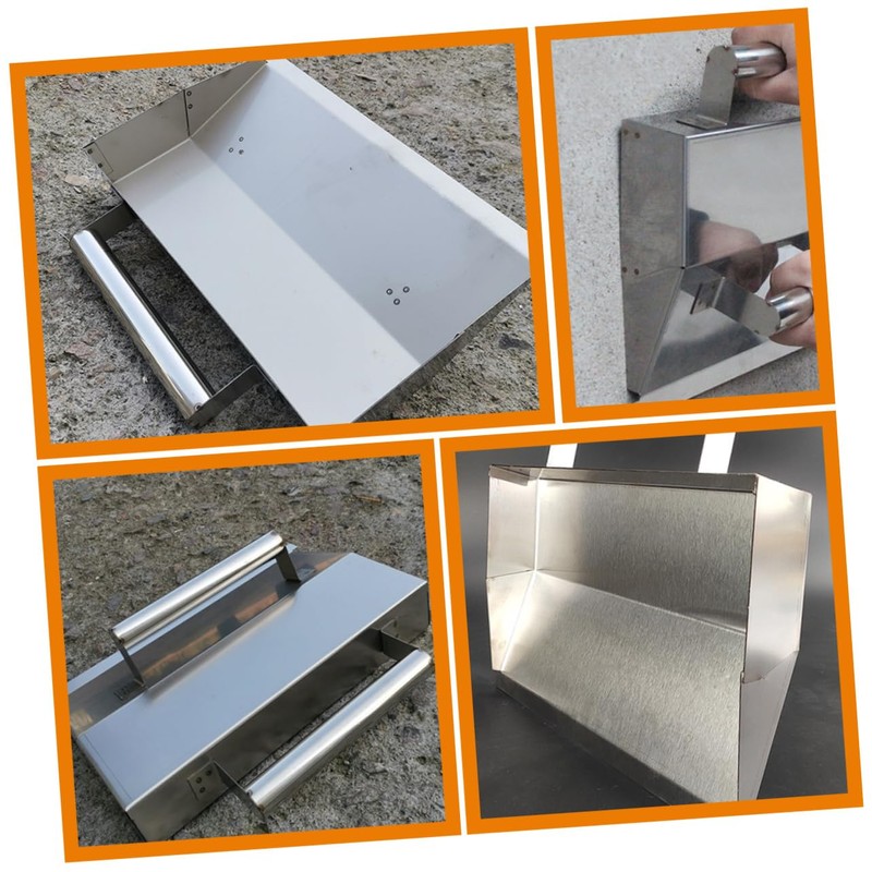 COHEALI Concrete Finishing Tool Stainless Steel Plaster Tool Ergonomic Wall