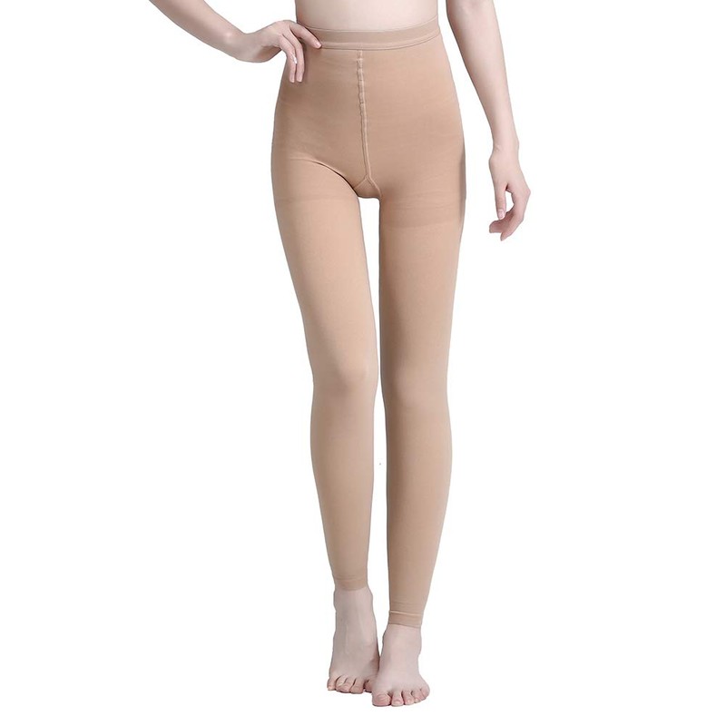 AMZAM® Medias de compresión para mujeres y hombres, sin pies,