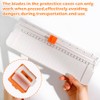4 PCS Replacement Cutting Blades for Paper Trimmer ，Safe Pressing
