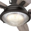 Westinghouse 7307300 Oyster Bay, Vintage-Style Dimmable LED Ceiling Fan with