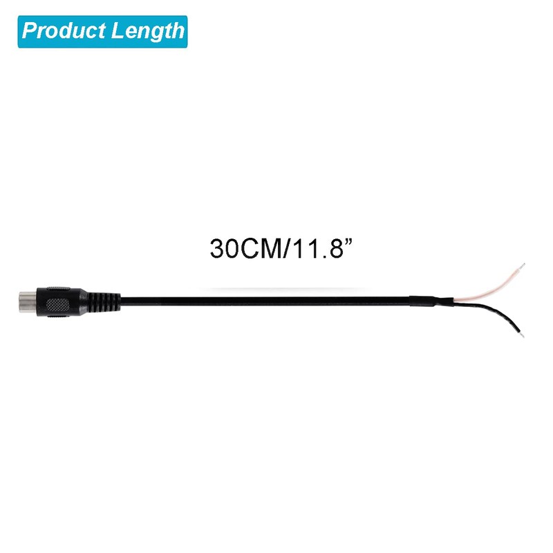 Greluma Pack of 2 30 cm Speaker Cable, RCA Female