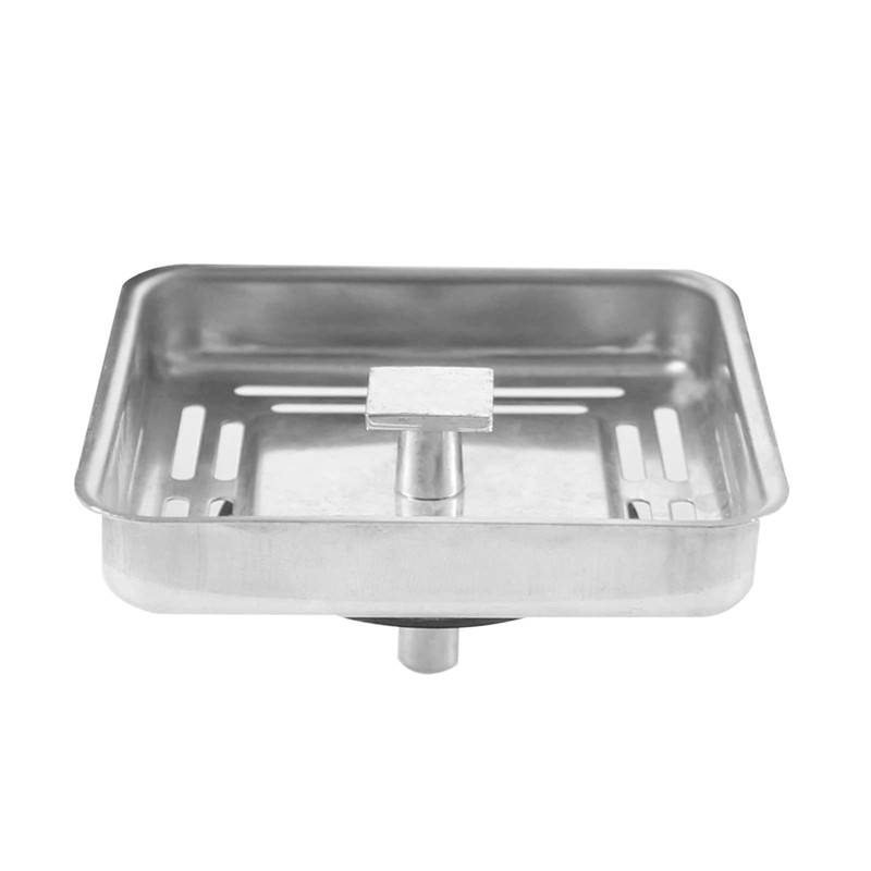 Square Sink Strainer Drainer Stainless Steel Kitchen Bathroom Sink Post