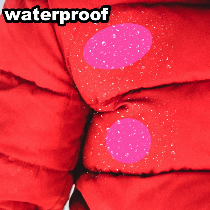 10 Sheets/80pcs Down Jacket Patches, Different Size Waterproof Nylon Fabric