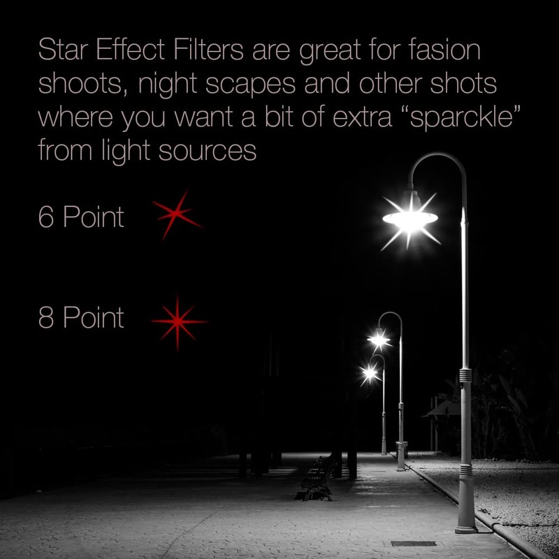 MaD Cameras Star Effect Camera Lens Filter - Adds sparkle
