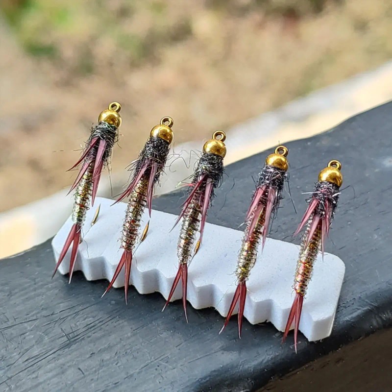 Señuelos De Pesca Con Mosca, 5 Unidades, Accesorios De Pesca