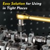 Topec Tap Socket Set, 3-Piece Extractor Tool with Adjustable Jaws-