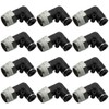 Bwintech 12 Pcs 8mm Tubing OD x 1/4" Male BSP