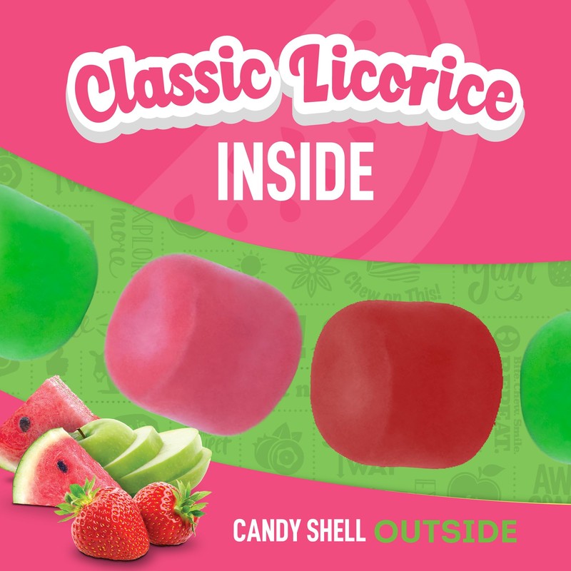 Wiley Wallaby Licorice Candy Drops | Sourrageous and Fruitrageous Drops