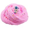 Premade Pink Butter Slime, with Space Astronaut Accessory, Party Favors