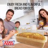Kitchen Discovery Plastic Bread Box Container Preserve Bread Up To