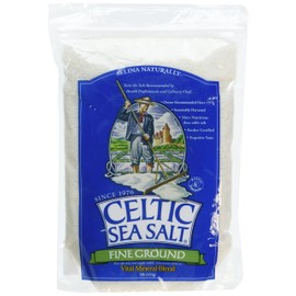 CELTIC SEA SALT FNE GROUND POUC, 1 LB (Pack of 3)