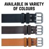 Full Grain Leather Double Prong Belt - 12-13 oz Heavy