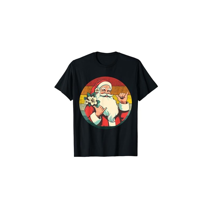 Christmas Aloha Mele Kalikimaka T-Shirt, black