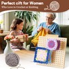 7.9 Inch Blocking Board Crochet Large, Handcrafted Wooden Blocking Board