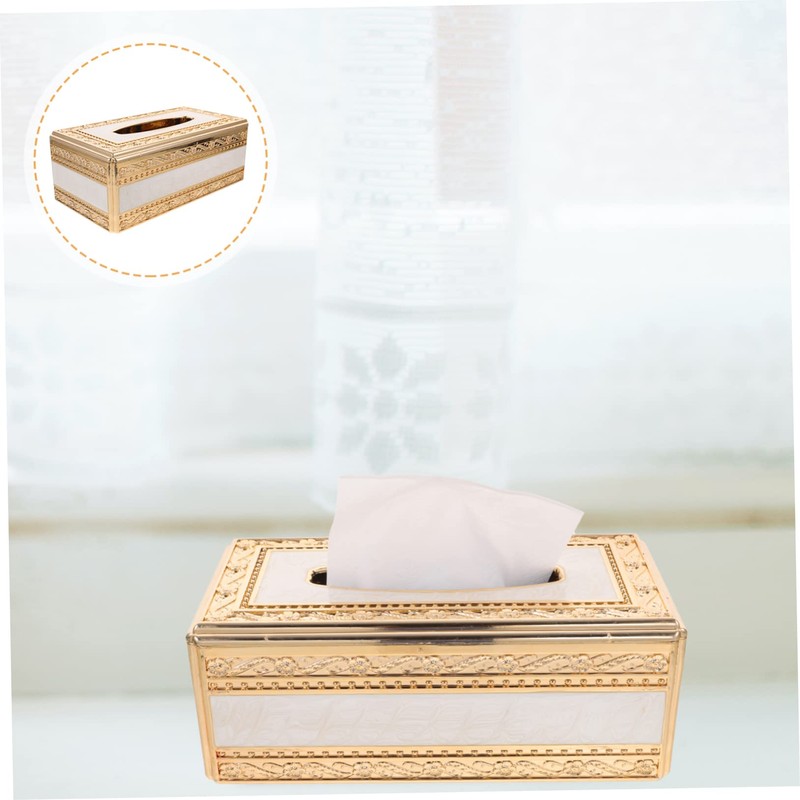 Gatuida Elegant Tissue Box Embossing for Bathroom Living Room Hotel