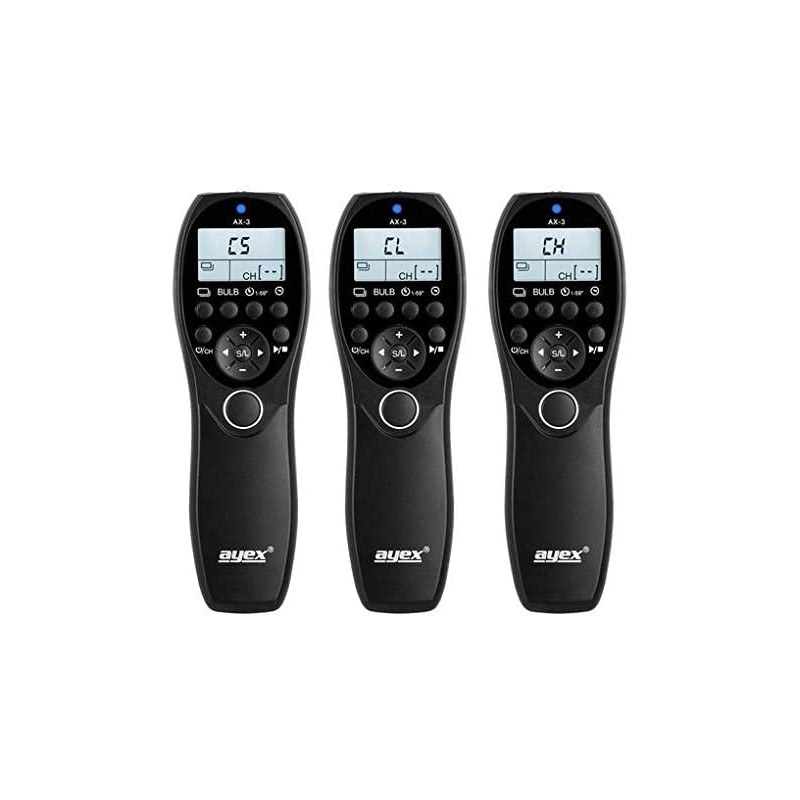 ayex Timer Remote Shutter Release AX-3 Compatible with Nikon DC2