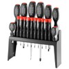K Tool International 18-Piece Screwdriver Set with Vertical Holder
