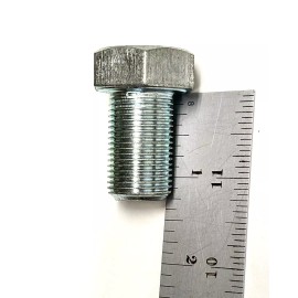 XL SCREW (2) 3/4-16x1 1/4 Fine Thread Hex Cap Screws Grade 5 Zinc UNF 3/4 -16 x 1.25