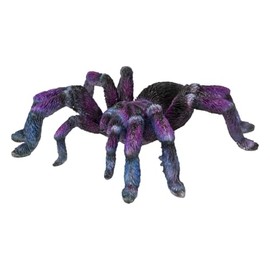 Uvia Tarantula Brown Purple Magnet 4.4 x 4.1 x 1.2 inches (11.2 x 10.5 x 3 cm) Doll Figurine Figurine Animal Garden Decoration Realistic Cute Spider H21111-1