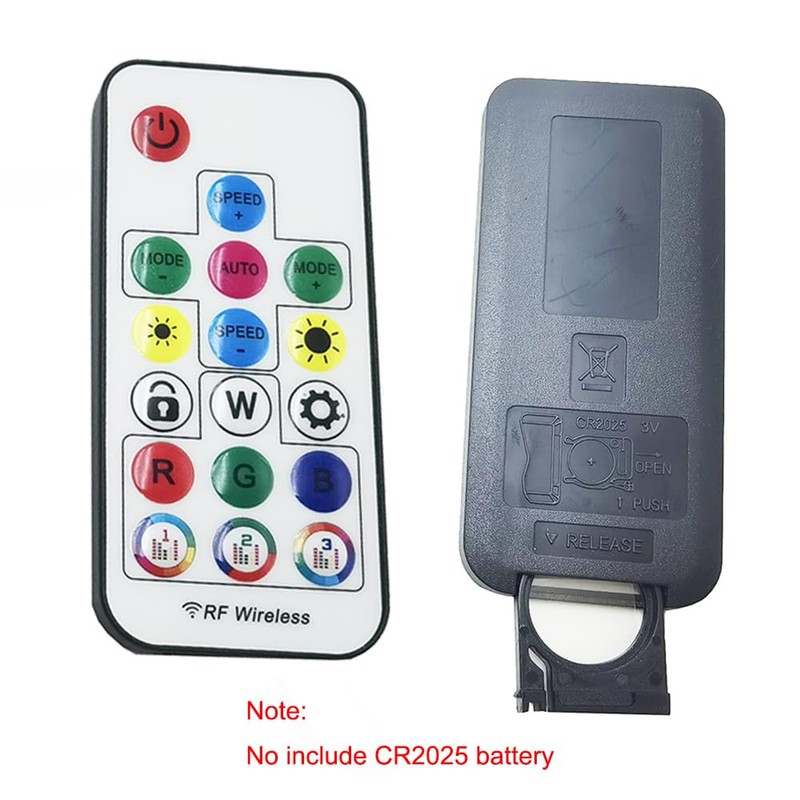 Vrabocry WS2812B WS2811 5050 RGB Led Strip Light Music Controller